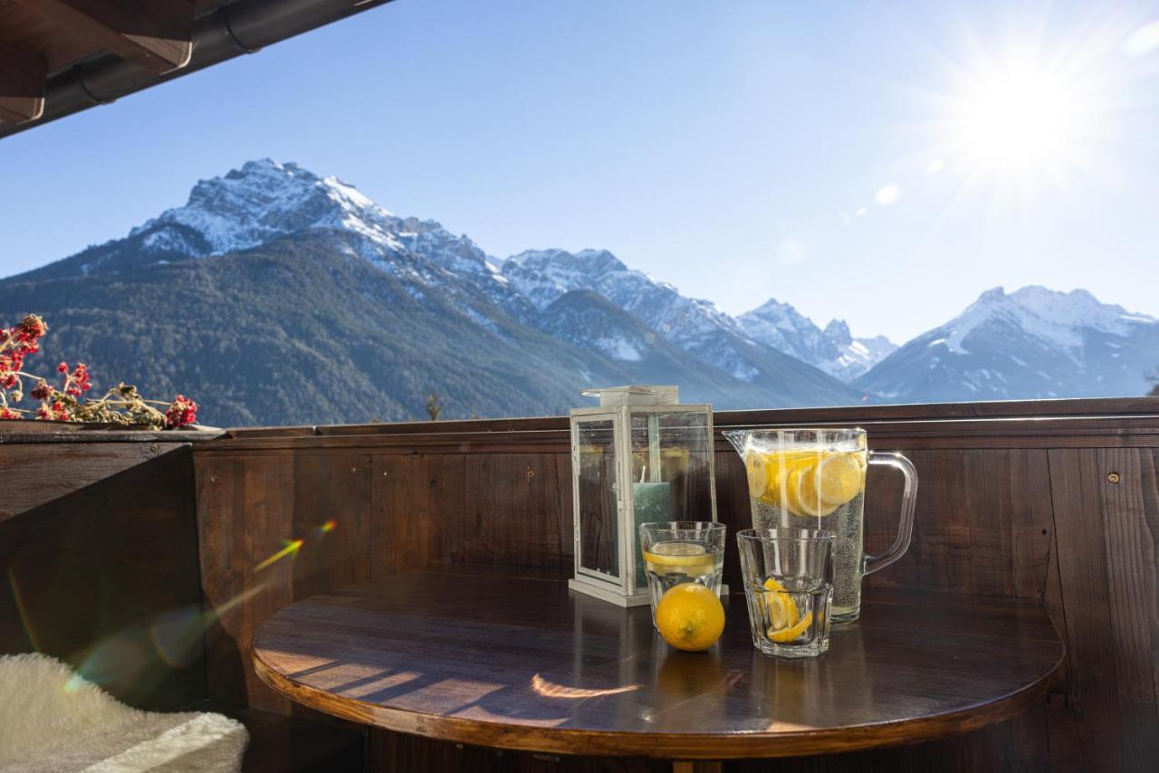 Kassnhof - Urlaub In Den Bergen Apartment Telfes im Stubai Ngoại thất bức ảnh